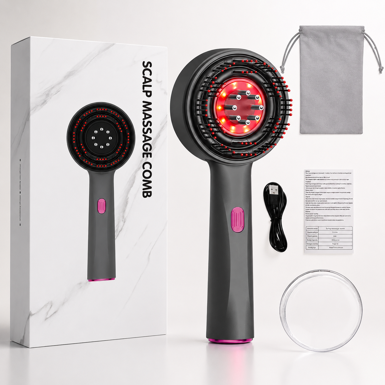 Harkcart Electric Hair Scalp Applicator Comb