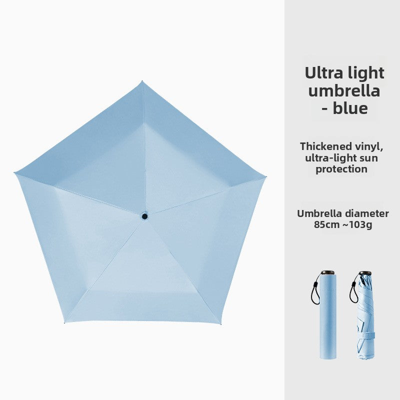 Harkcart Ultralight Carbon Fiber Sun Rain Umbrella