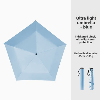 Harkcart Ultralight Carbon Fiber Sun Rain Umbrella