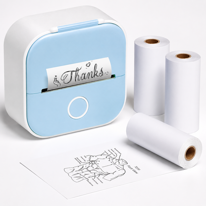 Harkcart  Phomemo T02 Mini Bluetooth Thermal Printer