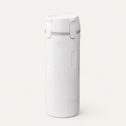 Harkcart Quadruple Compartment Travel Bottle, Multi Use Refillable Cosmetic Container