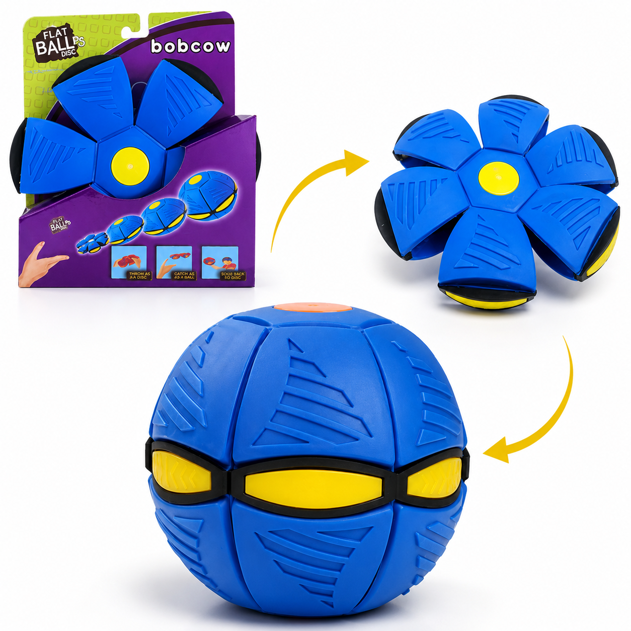 Harkcart  Magic Flying Saucer Ball with Lights