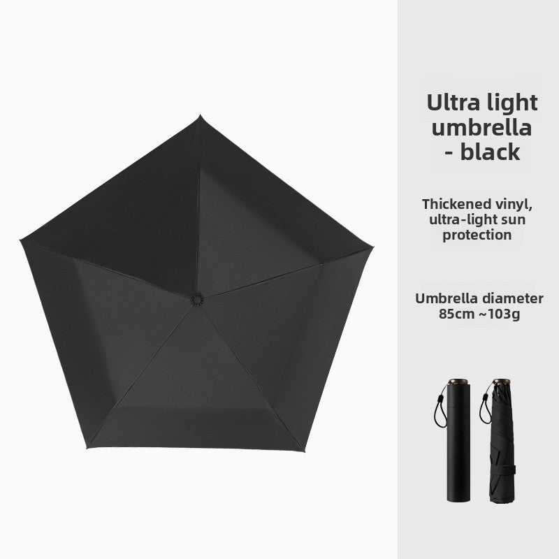 Harkcart Ultralight Carbon Fiber Sun Rain Umbrella